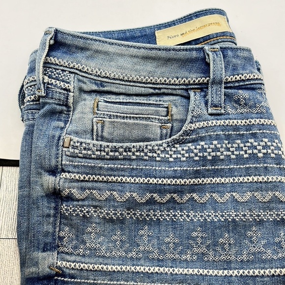 Pilcro And The Letterpress Anthropologie Fit Stet Size 28 - Picture 14 of 16